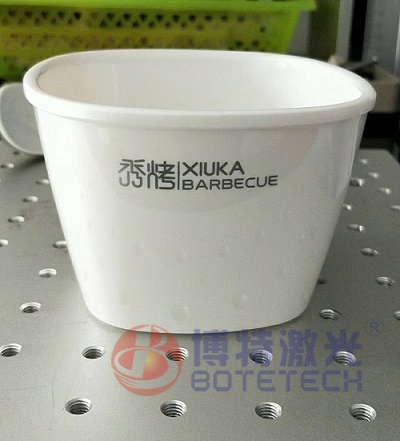 密胺餐具激光打標(biāo)機密胺激光標(biāo)識視頻展示